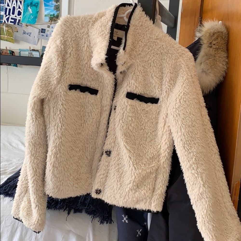 Furry coat